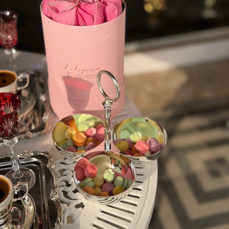 Pirinç Gümüş Kaplama Sunumluk