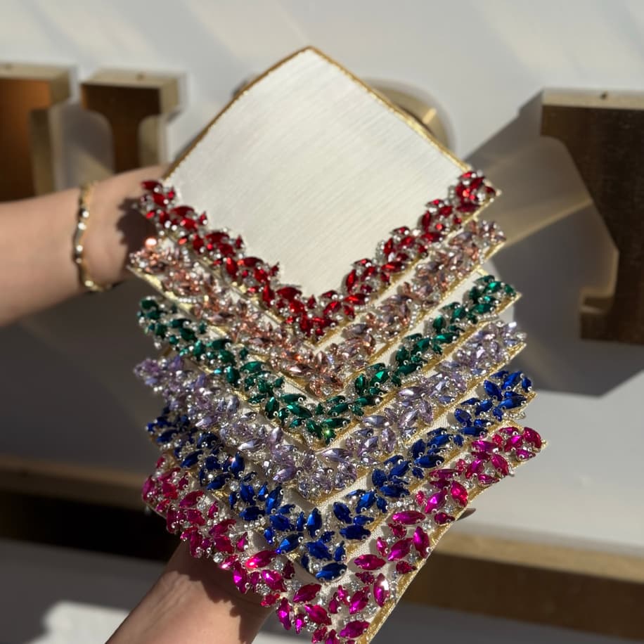 Taşlı 6’lı Sunum Peçetesi