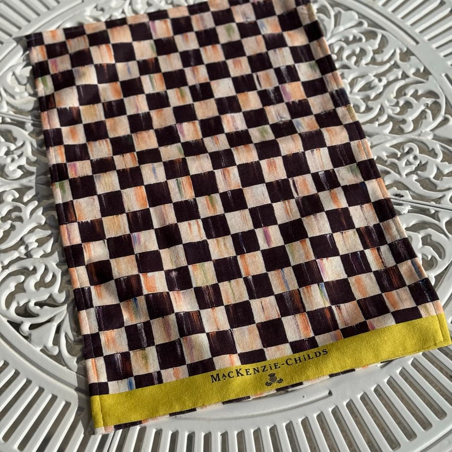 Damalı Fırın Örtüsü